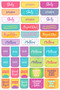 Essentials Student Planner Stickers (set of 575 stickers) by , 9781441327710