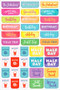 Essentials Student Planner Stickers (set of 575 stickers) by , 9781441327710
