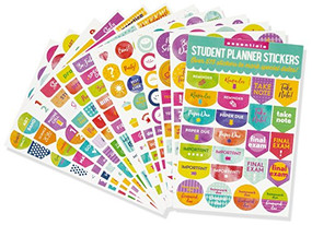 PLANNER STICKERS STUDENT by , 9781441327710