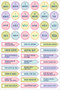 Essentials Pregnancy & Baby Planner Stickers by , 9781441330789