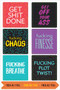 Essentials F*cking Brilliant Planner Stickers by , 9781441334084