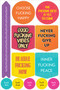 Essentials F*cking Brilliant Planner Stickers by , 9781441334084