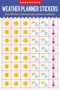 Essentials Weather Planner Stickers by , 9781441334435