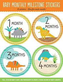 BABY STICKERS DINOSAURS by , 9781441321626