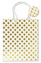 Gold Dots Gift Bag by , 9781441323866