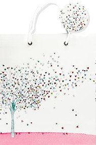 DLX GIFT BAG TREE OF HEARTS by , 9781441328694