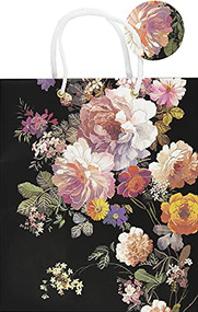 DLX GIFT BAG MIDNIGHT FLORAL by , 9781441334855