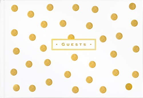 GUEST BOOK GOLD DOTS by , 9781441323361