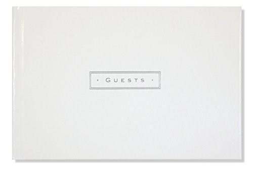 GUEST BOOK WHITE LEATHER by , 9781441305596