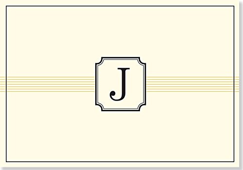 NOTE CARD: J MONOGRAM by , 9781441316462