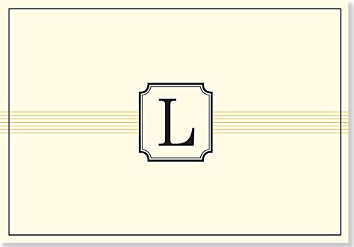 NOTE CARD: L MONOGRAM by , 9781441316486