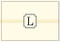 NOTE CARD: L MONOGRAM by , 9781441316486