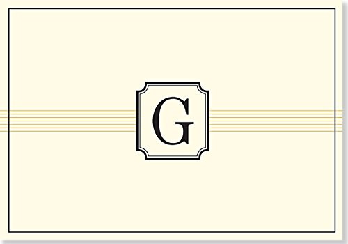 NOTE CARD: G MONOGRAM by , 9781441316431