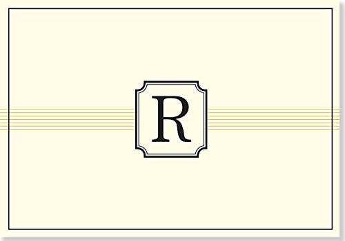 NOTE CARD: R MONOGRAM by , 9781441316530