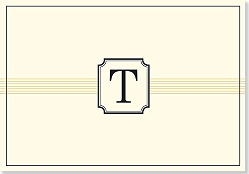 NOTE CARD: T MONOGRAM by , 9781441316554