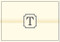 NOTE CARD: T MONOGRAM by , 9781441316554