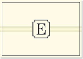 NOTE CARD: E MONOGRAM by , 9781441316417