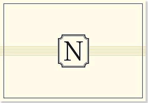 NOTE CARD: N MONOGRAM by , 9781441316509