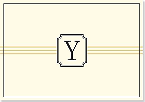 NOTE CARD: Y MONOGRAM by , 9781441316585