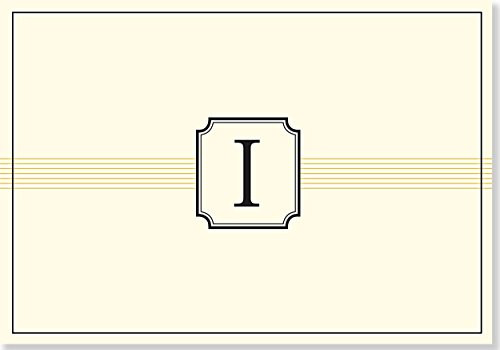 NOTE CARD: I MONOGRAM by , 9781441316455