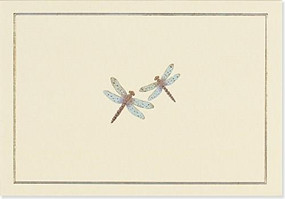 NOTE CARD BLUE DRAGONFLIES by , 9781441310293