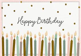 NOTE CARD HAPPY BIRTHDAY by , 9781441327826