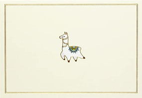 NOTE CARD LLAMA by , 9781441332707