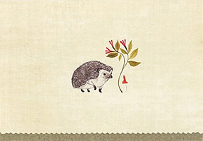 NOTE CARD HEDGEHOG by , 9781441324610