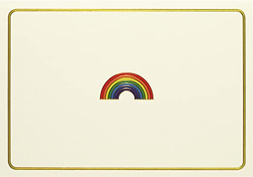 NOTE CARD RAINBOW by , 9781441331670