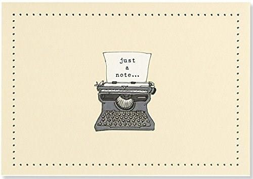 NOTE CARD TYPEWRITER by , 9781441313614