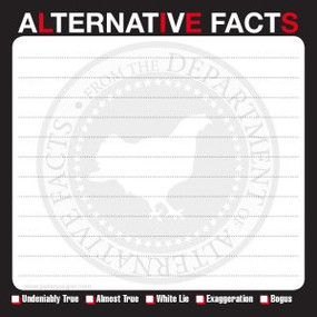 MESSAGE PAD ALTERNATIVE FACTS, 9781441322968