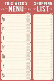 NOTE PAD THIS WEEK'S MENU by , 9781441321350