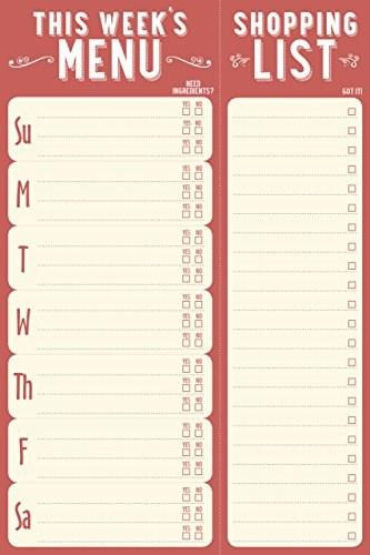 NOTE PAD THIS WEEK'S MENU by , 9781441321350