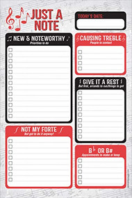 NOTE PAD JUST A NOTE by , 9781441332851