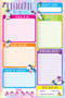 NOTE PAD UNICORN by , 9781441334497