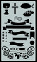 Essentials Faith Stencil Set (350 designs) by , 9781441329523