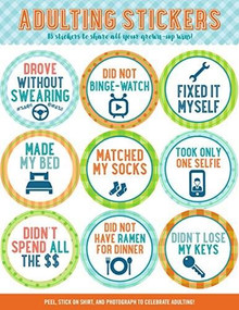 ADULTING STICKERS by , 9781441322579