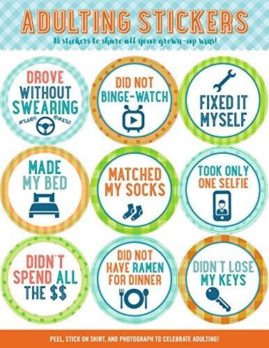 ADULTING STICKERS by , 9781441322579