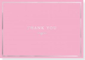 Pink Elegance Thank You Notes by , 9781441321725