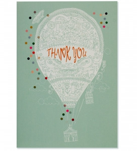 Up, Up, and Away Thank You Notes by , 9781441315182