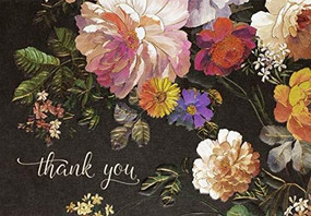 TY NOTE MIDNIGHT FLORAL by , 9781441332424