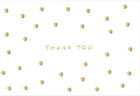TY NOTE GOLD DOTS by , 9781441319005