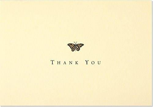 TY NOTE GOLD BUTTERFLY by , 9781593591083