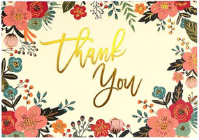 TY NOTE FLORAL FRAME, 9781441328113