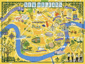 New Orleans NOLA Illustrated, TSCS08