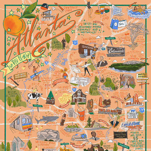 Atlanta Illustrated, 644216574209