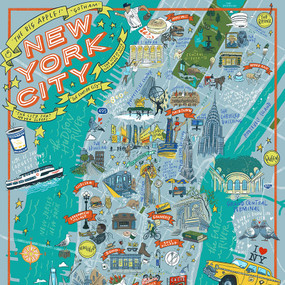 NYC Illustrated, 644216569892