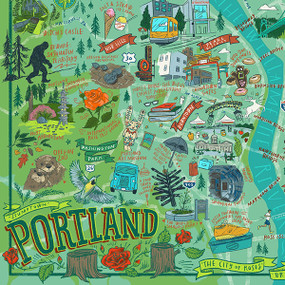 Portland Illustrated, 644216570799