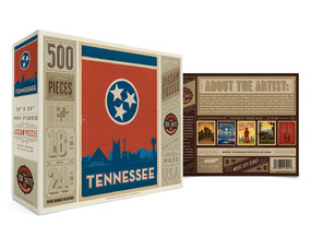 Tennessee State Flag, TSNAS014