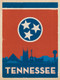 Tennessee State Flag, TSNAS014